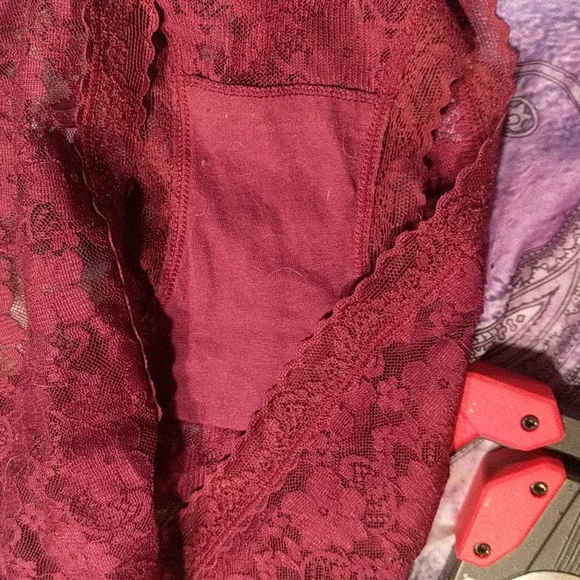 NWOT Wealurre Panties in Rich Cranberry Size Large - Picture 7 of 7